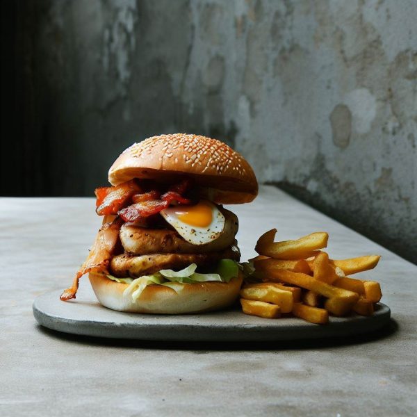 Chicken Burger Image by Super Ant Media Point of Sale FrabPOS Online Ordering order Eats (2)